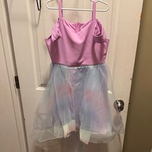 Rare Editions Lavender and Pastel Kids Dance Costume